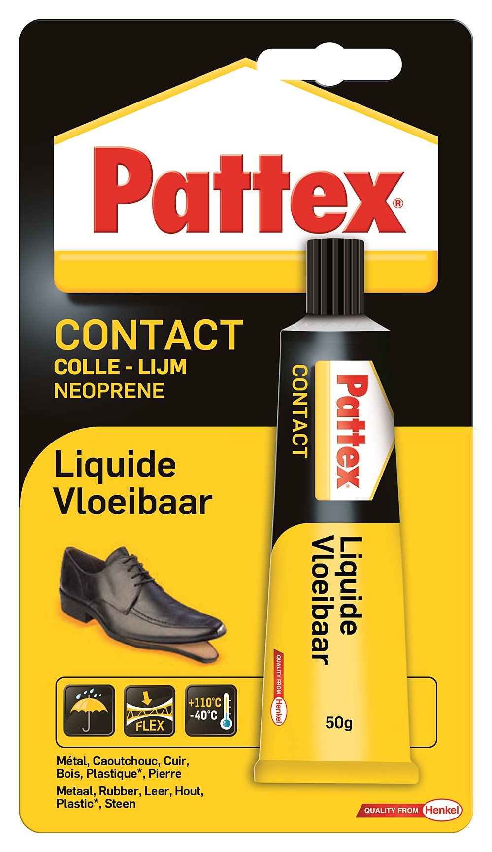 Colle contact liquide 50g - PATTEX